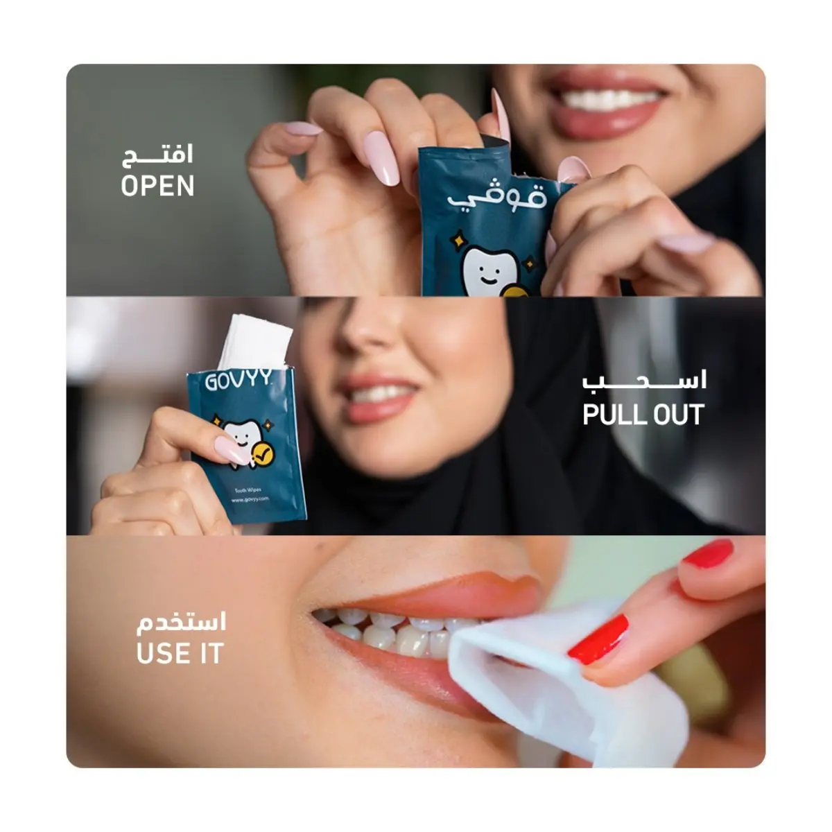Govyy Dental Cleaning Wipes 15 Wipes - view 8
